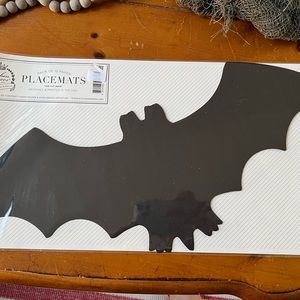 Halloween Bat Paper Placemats